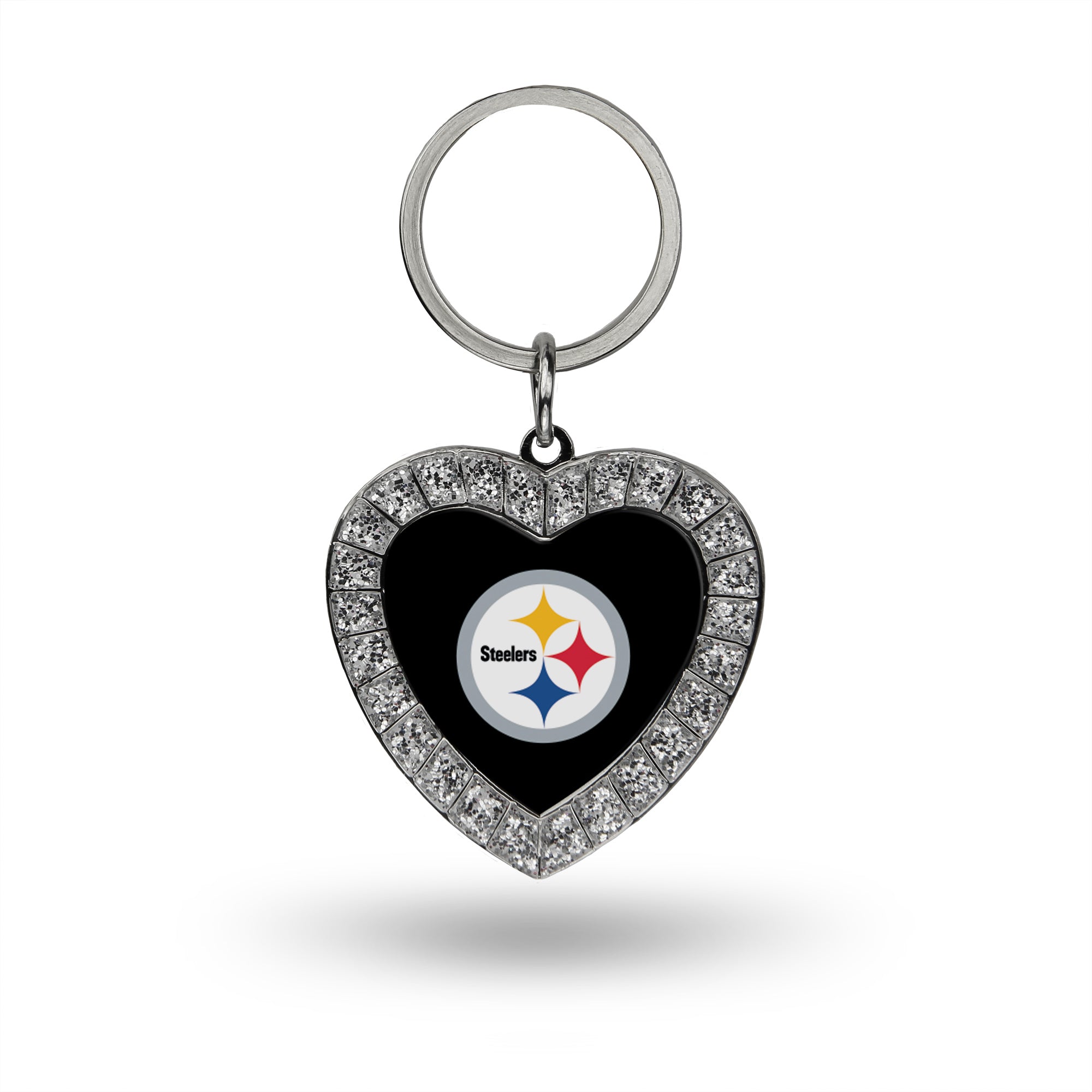 Pittsburgh Steelers State Shape Keychain