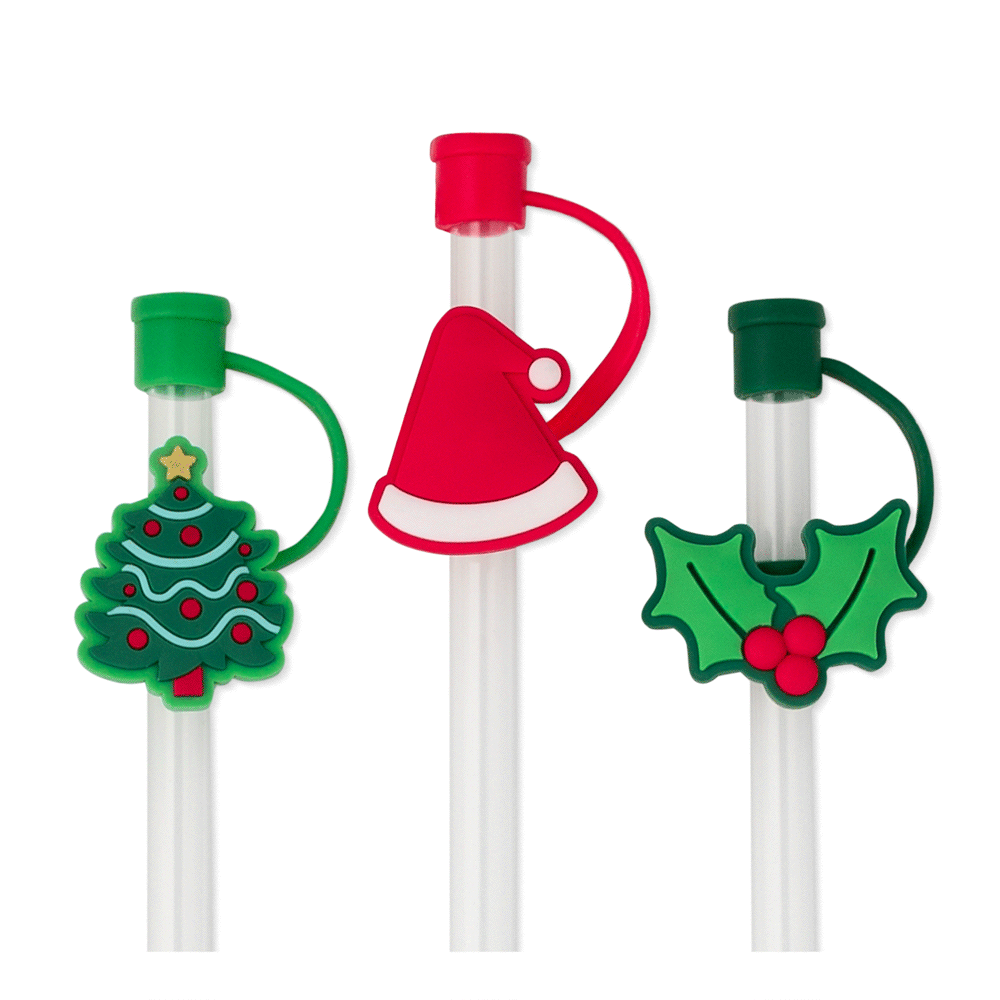 O Christmas Tree + Green Reusable Straw Set - Swig Life