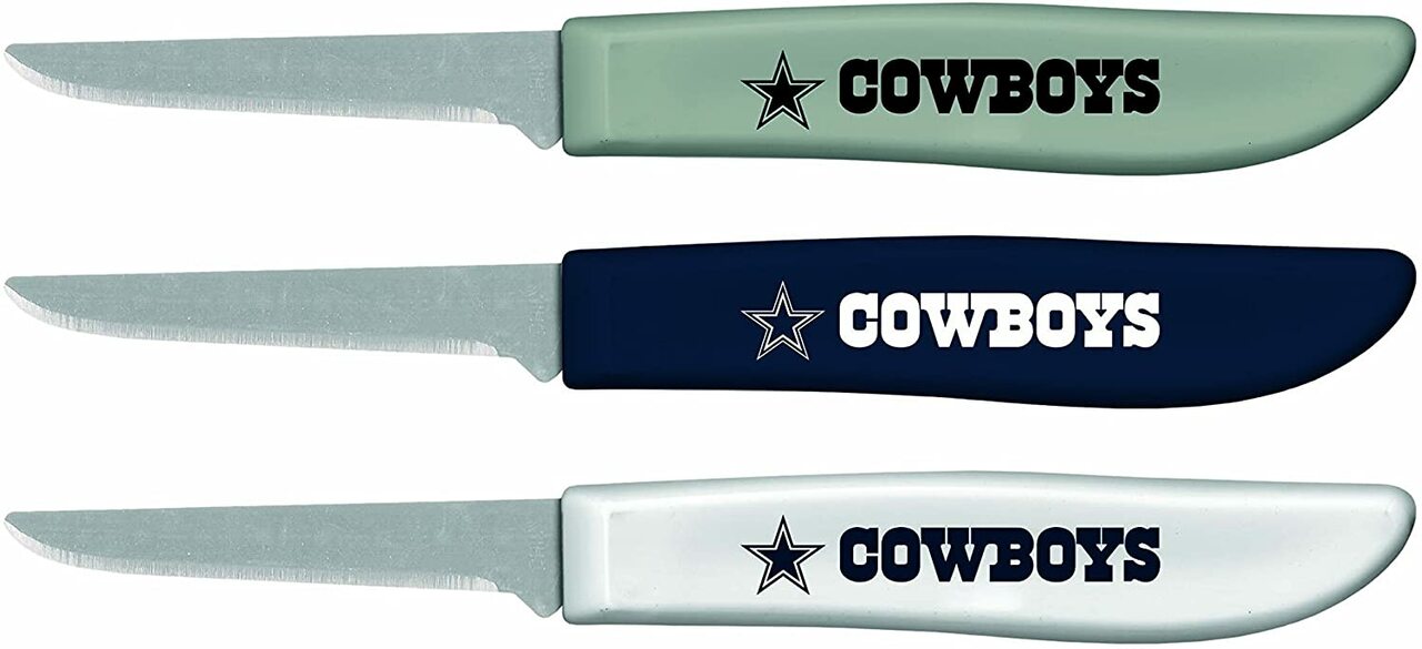 TSV Home Knife Set Dallas Cowboys Paring Knife - Set of Three One-Size
