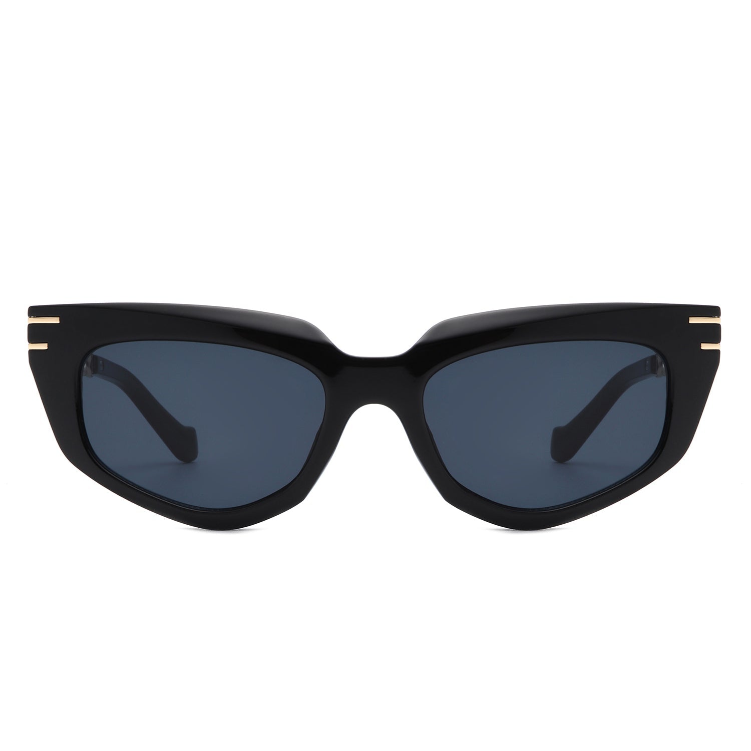 Skylight - Women Chic Chain Link Design Fashion Cat Eye Sunglasses-3