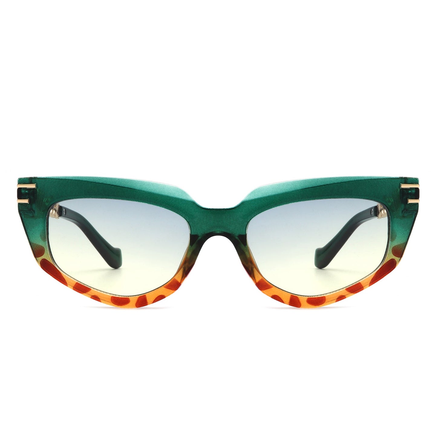 Skylight - Women Chic Chain Link Design Fashion Cat Eye Sunglasses-9