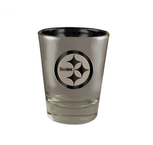 Pittsburgh Steelers Electroplated 2oz. Shot Glass