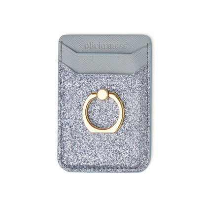 Olivia Moss® Glitter Bomb Ring Cling Cardholder