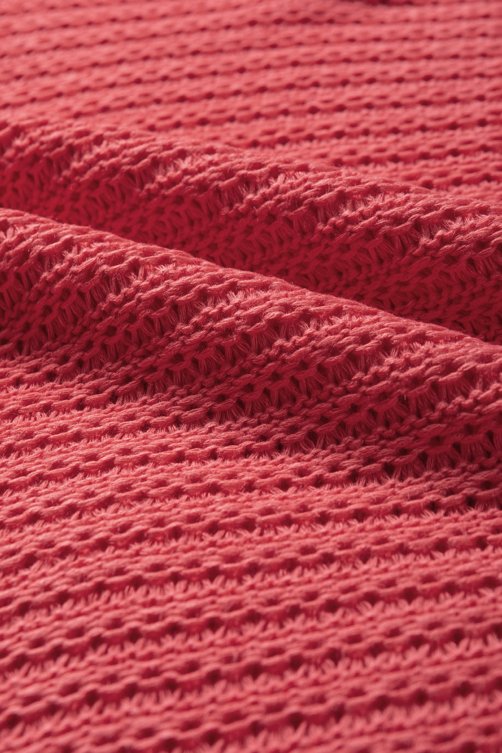 Melina Loose Knit Short Dolman Sleeve Sweater-7