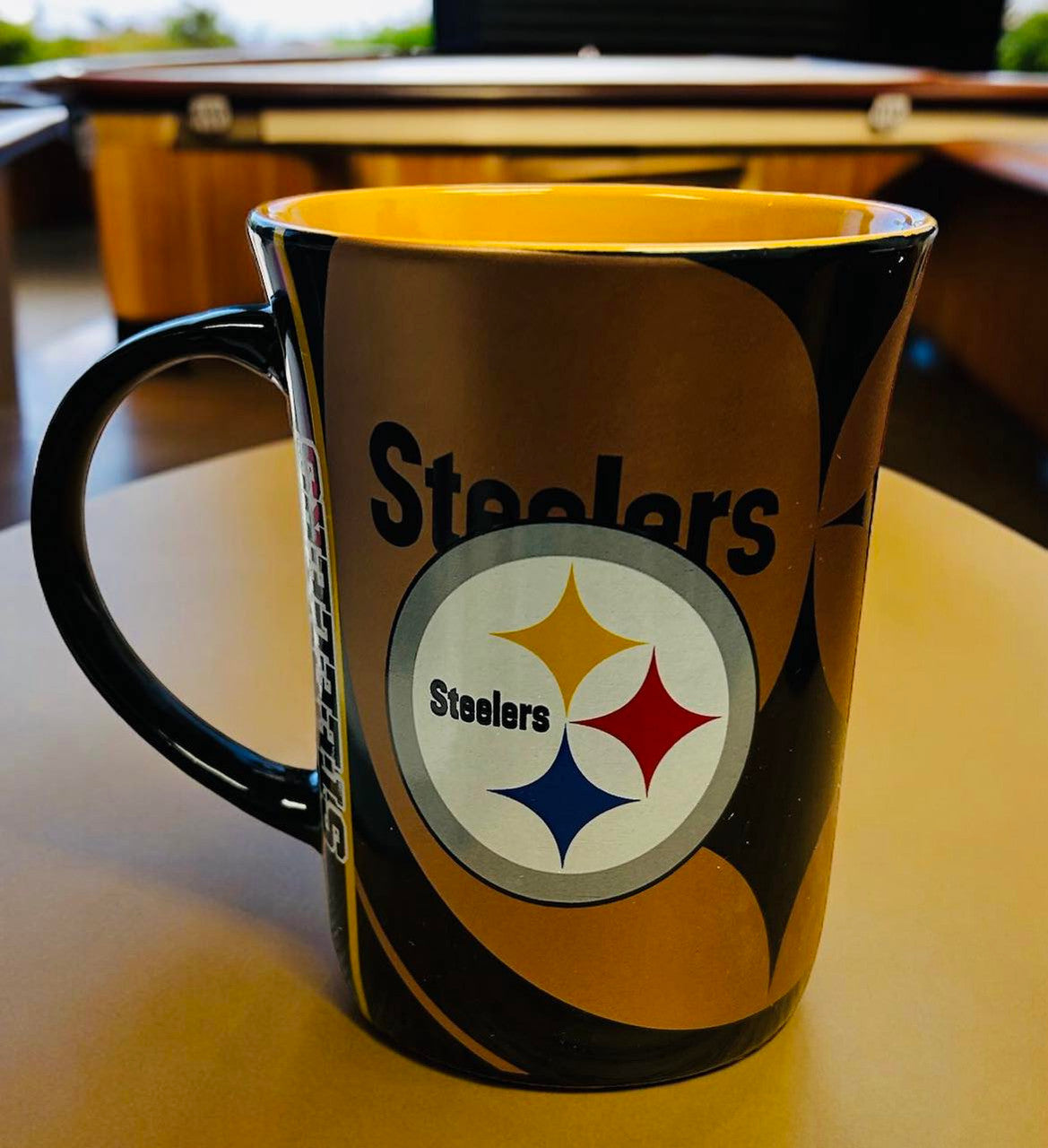 Pittsburgh Steelers Reflective Logo Mug