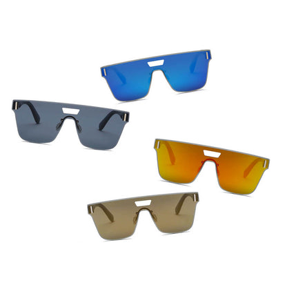 DEVON | Unisex Retro Square Mirrored Sunglasses-8