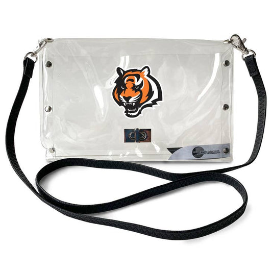 Nfl Cincinnati Bengals Clear Envelope Purse