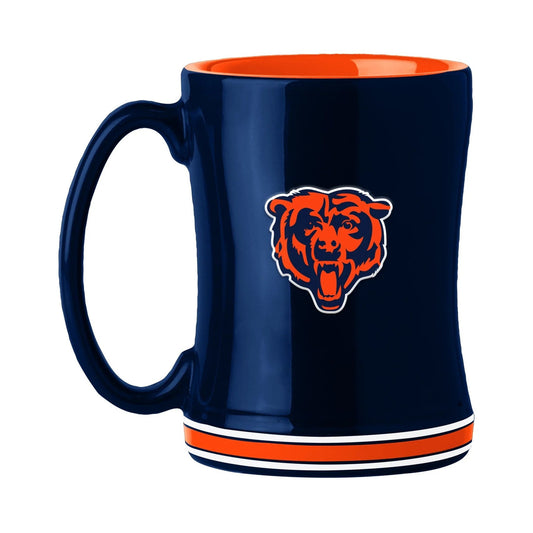 Chicago Bears Sculpted Relief Mug (Blue)