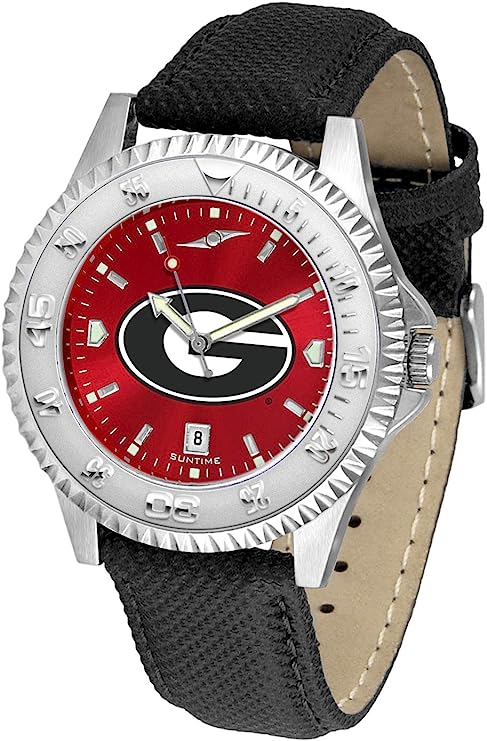 SunTime Georgia Bulldogs Men's Competitor Team Watch