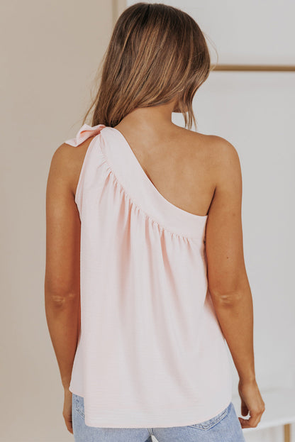 Chana Tie On Shoulder Sleeveless Top-1