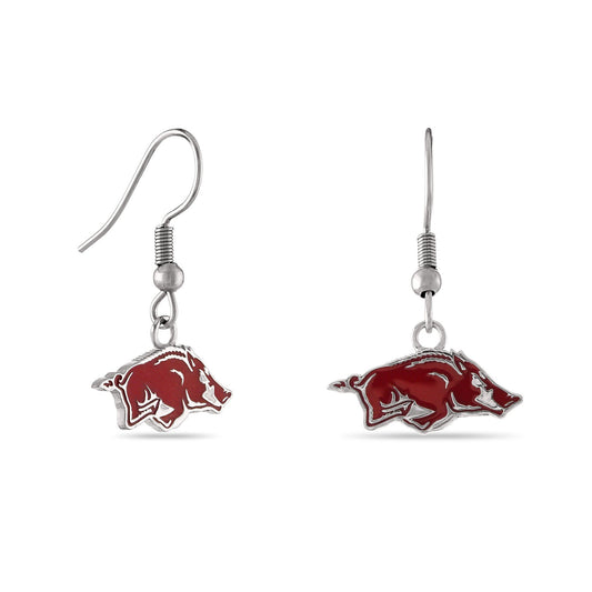 Arkansas Razorbacks Big Red Dangle Earrings