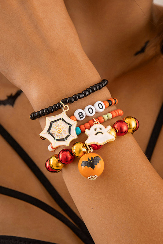 Halloween Beaded Bracelet-0