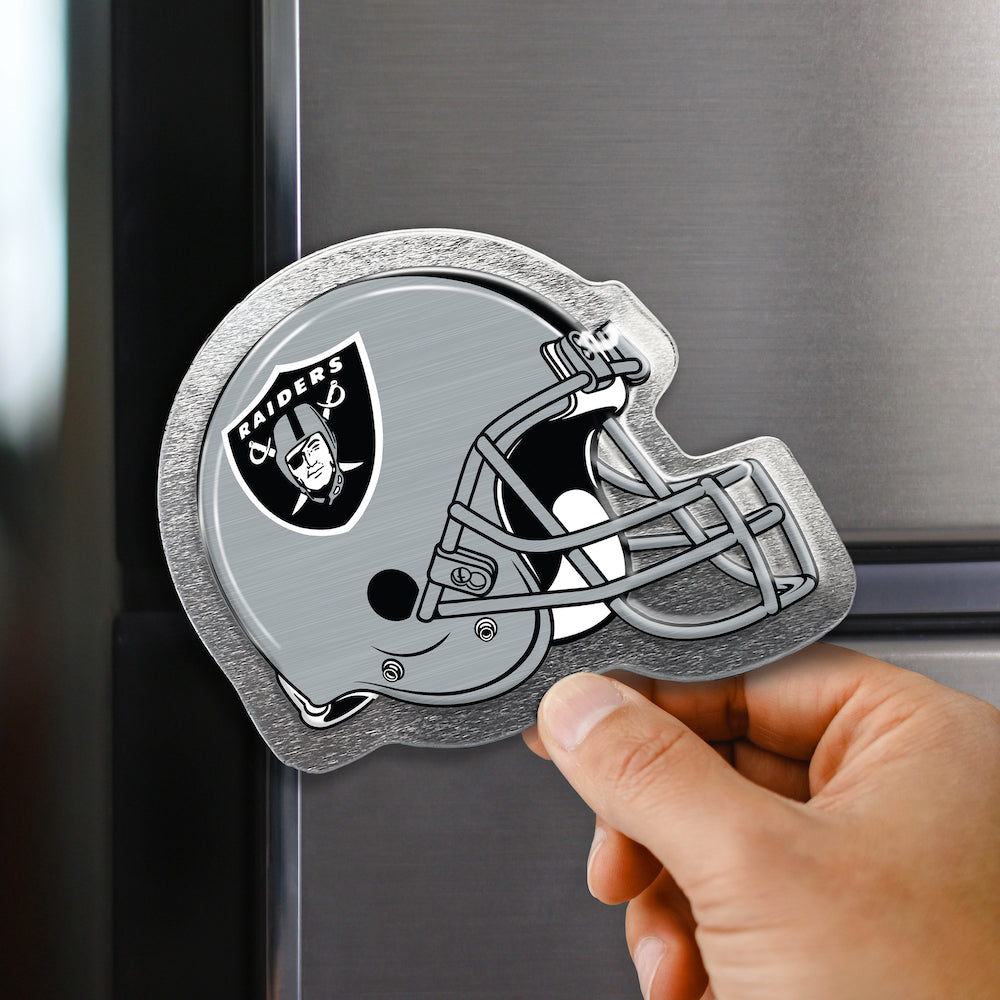 Las Vegas Raiders Helmet Bottle Opener