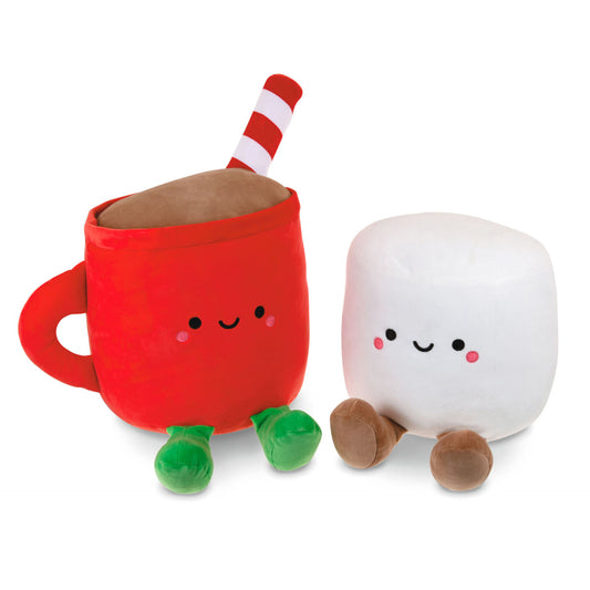 Better Together Cocoa & Marshmallow Magnetic Plush Pair