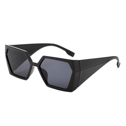 Pulse - Geometric Chunky Fashion Square Sunglass-2