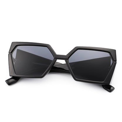 Pulse - Geometric Chunky Fashion Square Sunglass-3