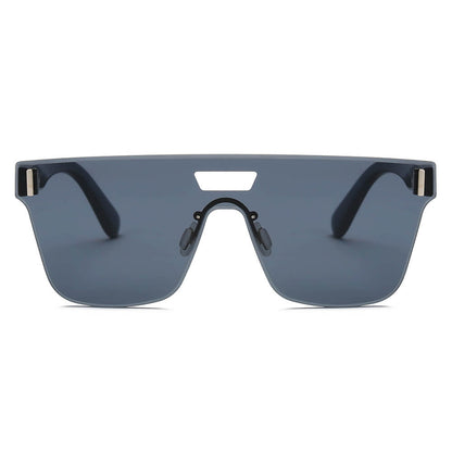 DEVON | Unisex Retro Square Mirrored Sunglasses-3