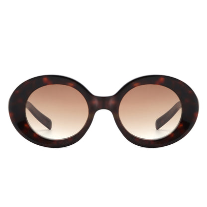 Zyriel - Oval Retro Fashion-Inspired Round Sunglasses-3