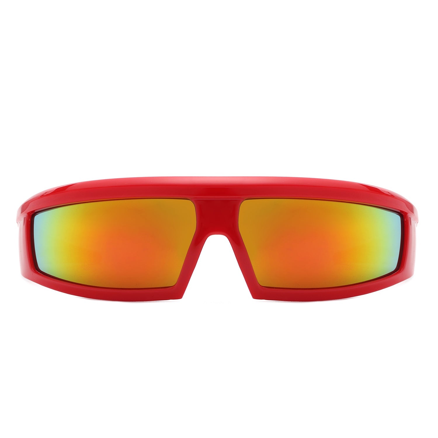 Starwise - Futuristic Y2K Wrap Around Sports Sunglasses-1