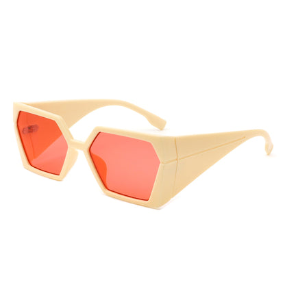 Pulse - Geometric Chunky Fashion Square Sunglass-0