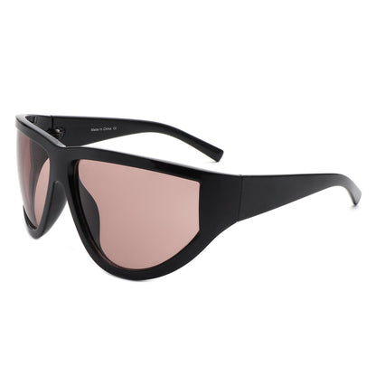 Xara - Oversized Chunky High Fashion Women Sunglasses-5