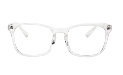 Venezia | Classic Rectangle Horn Rimmed Blue Light Blocker Glasses-5