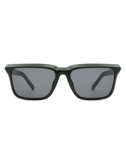 Ilyria - Retro Square Fashion Flat Top Wholesale Sunglasses-6