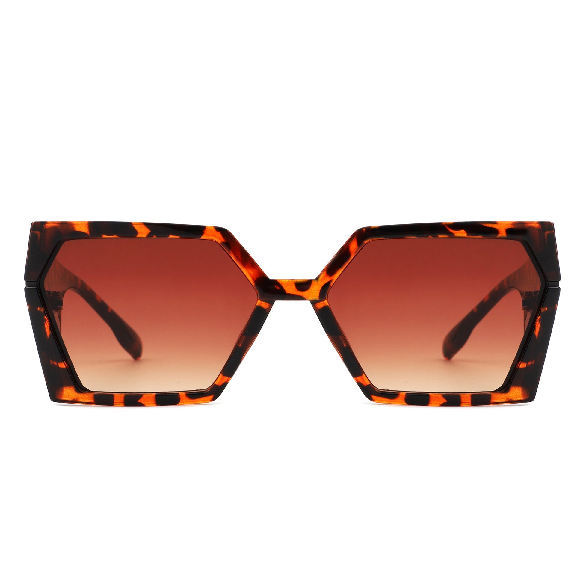 Pulse - Geometric Chunky Fashion Square Sunglass-5