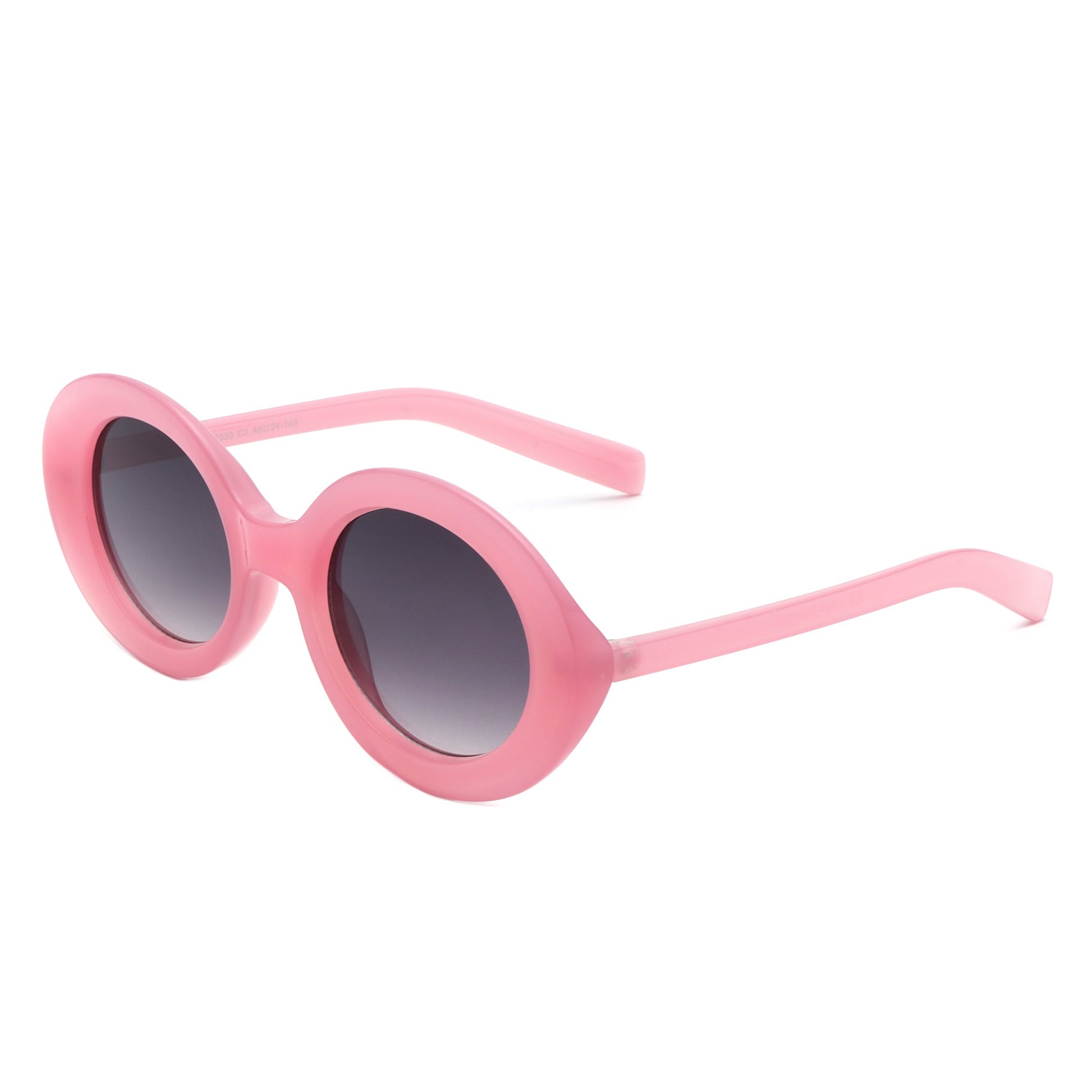 Zyriel - Oval Retro Fashion-Inspired Round Sunglasses-5