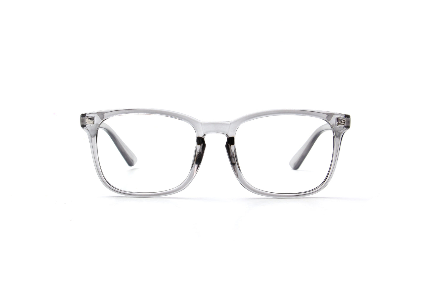 Venezia | Classic Rectangle Horn Rimmed Blue Light Blocker Glasses-7