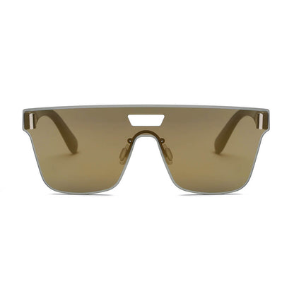 DEVON | Unisex Retro Square Mirrored Sunglasses-7