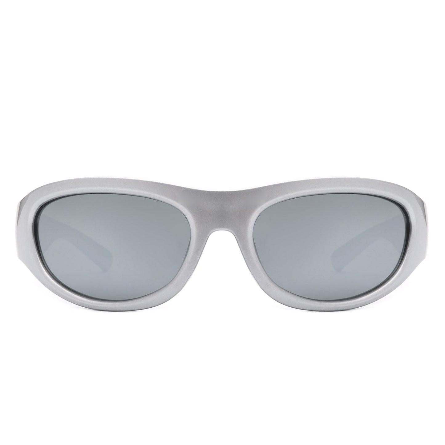 Kaelos - Rectangle Wrap Around Oval Sports Sunglasses-5