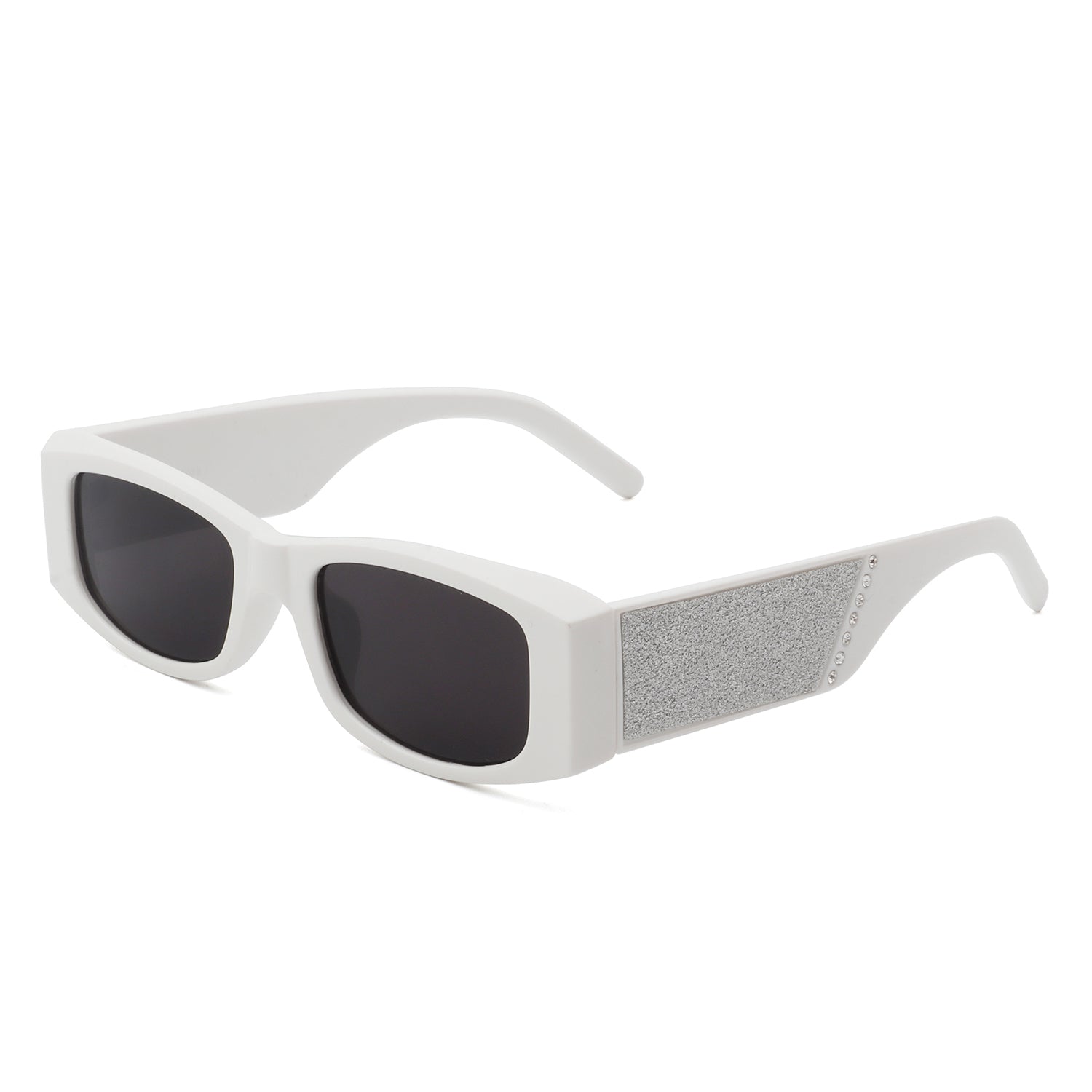 Harmonix - Retro Rectangular Narrow Vintage Slim Sunglasses-8