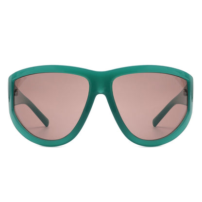 Xara - Oversized Chunky High Fashion Women Sunglasses-1