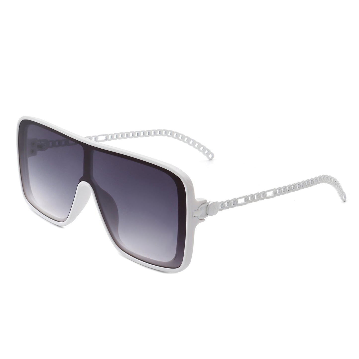 Wildwind - Square Fashion Flat Top Oversize Retro Sunglasses-7