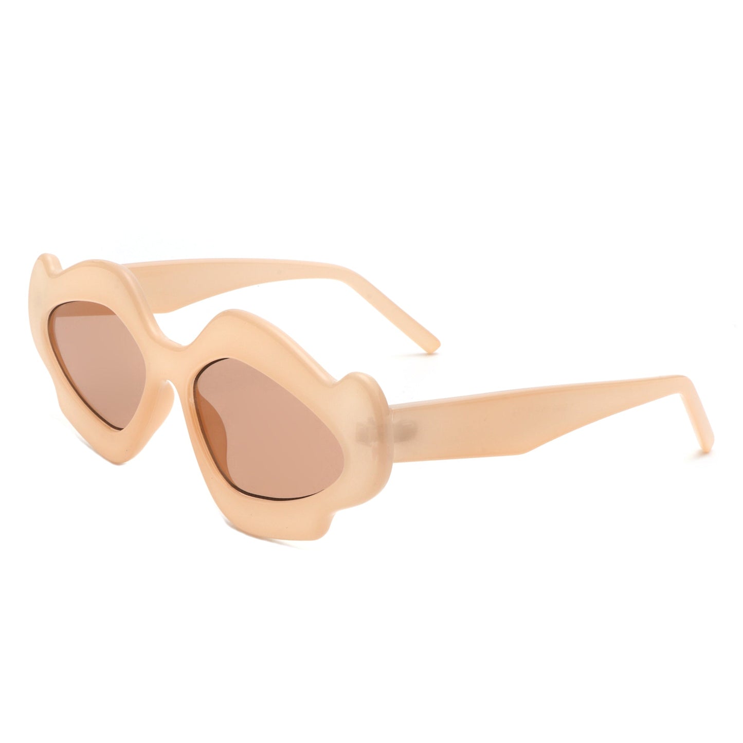 Zyrith - Geometric Wavy Designed Women's Sunglasses-7