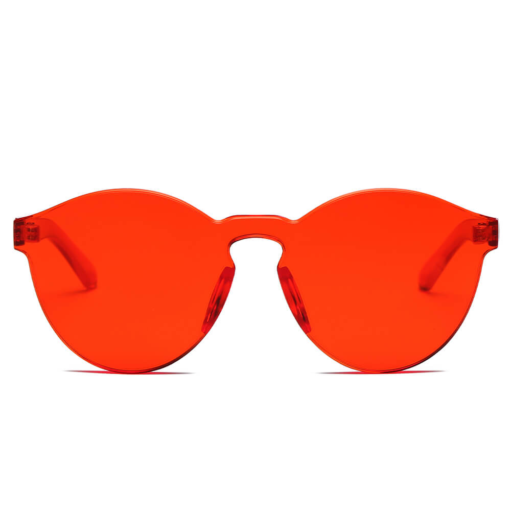 FARGO | Hipster Translucent Unisex Monochromatic Candy Colorful Lenses Sunglasses-3