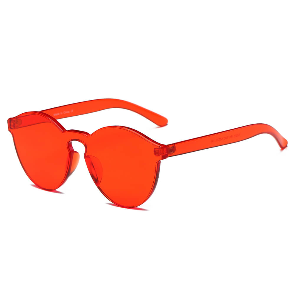 FARGO | Hipster Translucent Unisex Monochromatic Candy Colorful Lenses Sunglasses-2