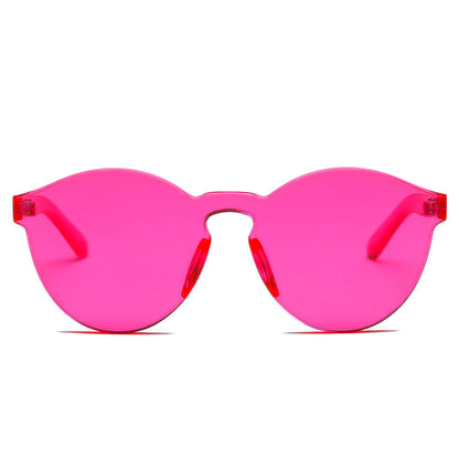 FARGO | Hipster Translucent Unisex Monochromatic Candy Colorful Lenses Sunglasses-11