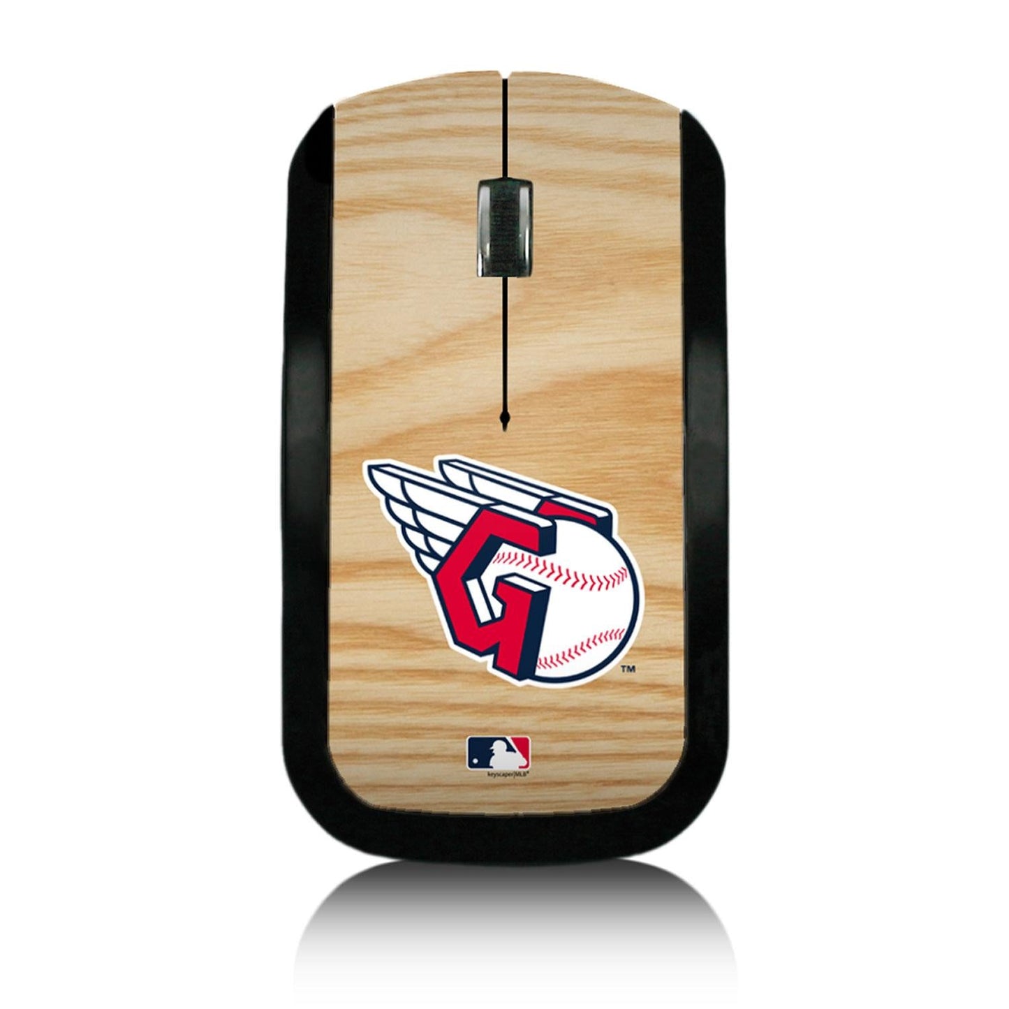 Cleveland Guardians Baseball Bat Wireless Mouse-0