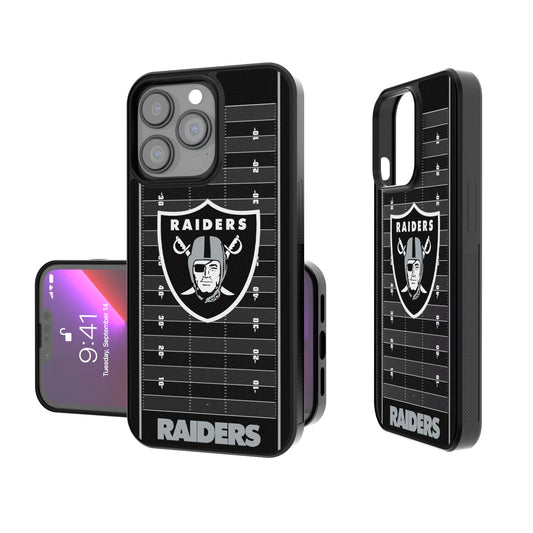 Las Vegas Raiders Football Field Bump Case-0