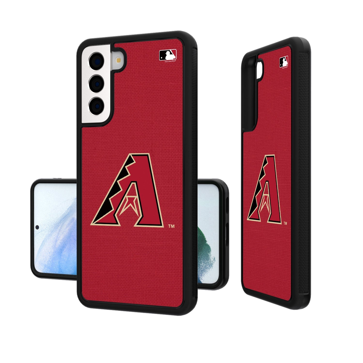 Arizona Diamondbacks Solid Bump Phone Case-1