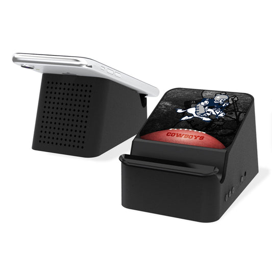 Dallas Cowboys 1966-1969 Historic Collection Legendary Wireless Charging Station and Bluetooth Speaker-0