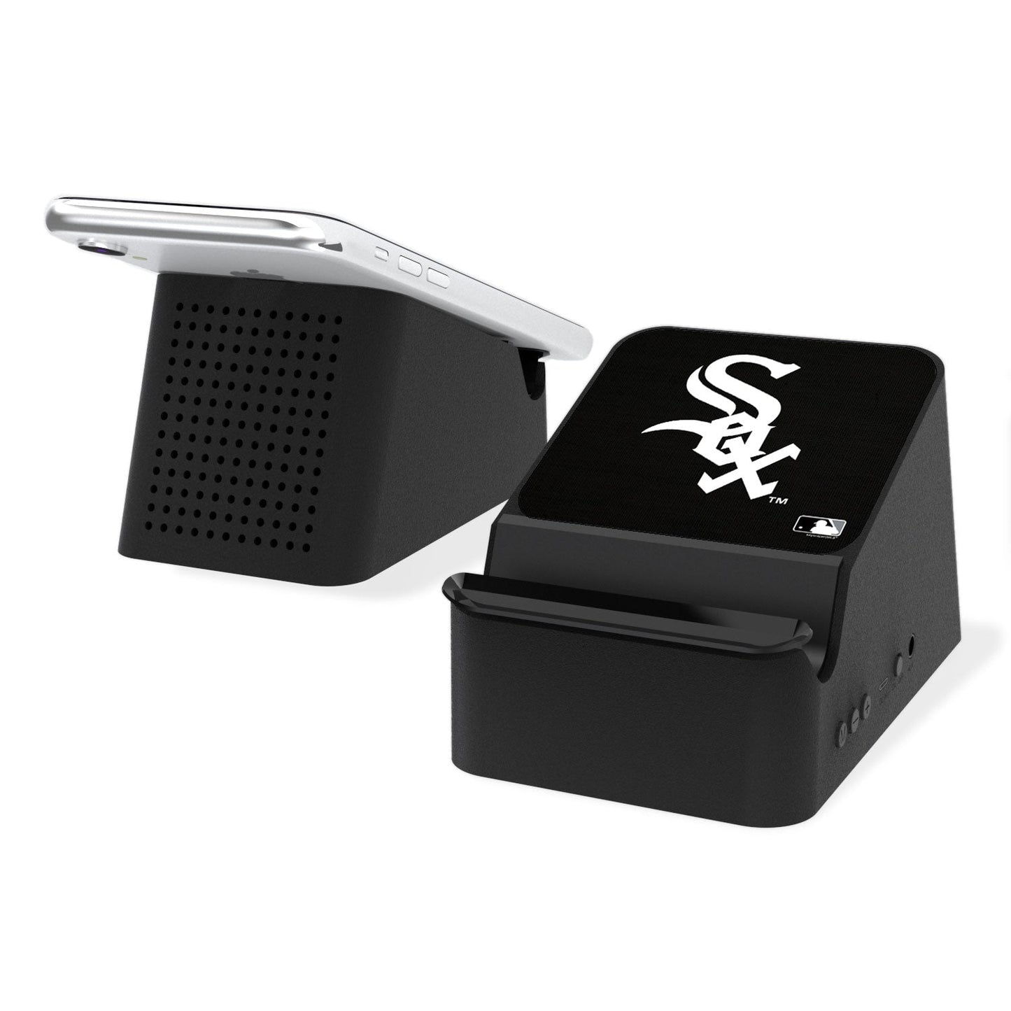 Chicago White Sox White Sox Solid Wireless Charging Station and Bluetooth Speaker-0