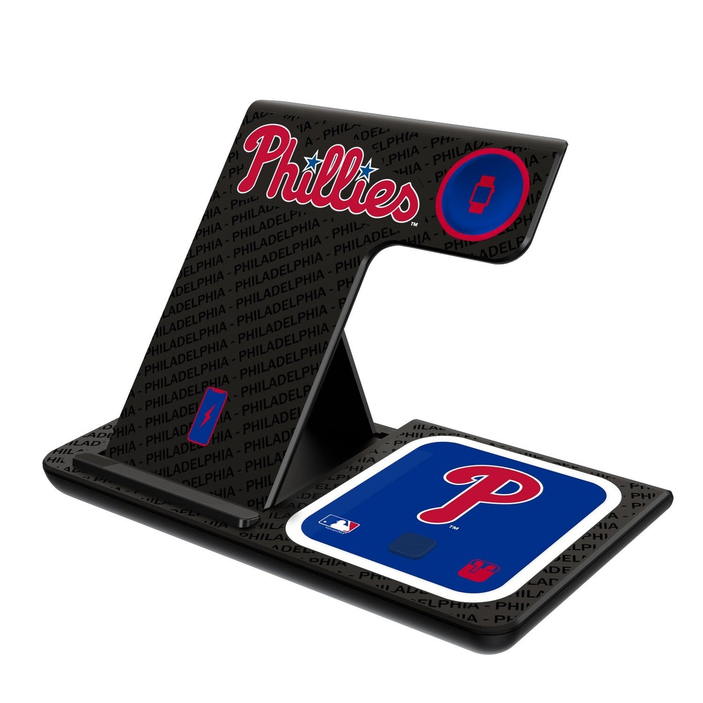 Philadelphia Phillies Tilt 3 in 1 Charging Station-0