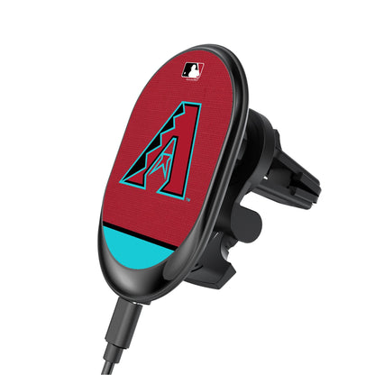 Arizona Diamondbacks Endzone Solid Wireless Car Charger-0