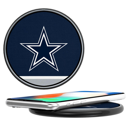 Dallas Cowboys Stripe 15-Watt Wireless Charger-0