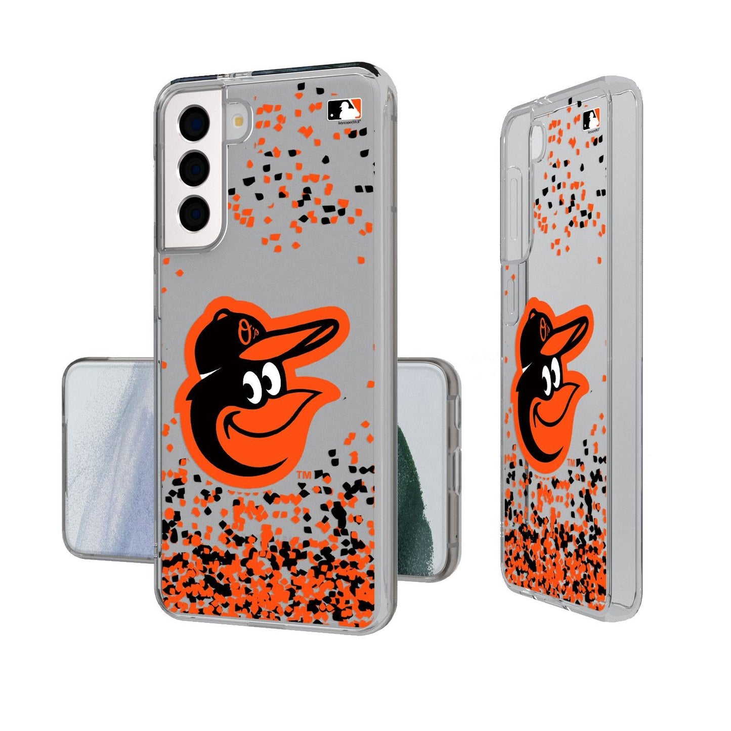 Baltimore Orioles Confetti Clear Case-1