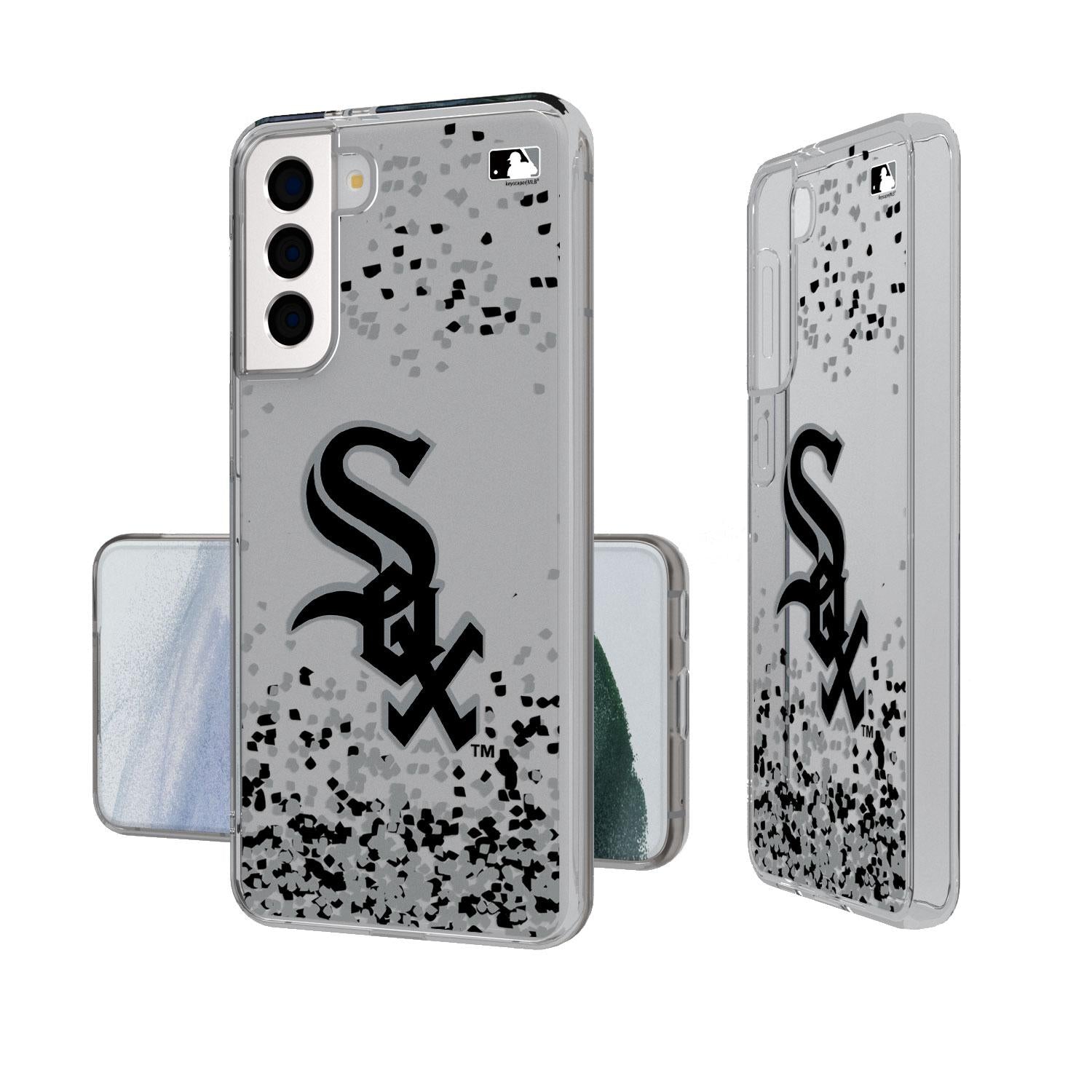 Chicago White Sox Confetti Clear Case-1