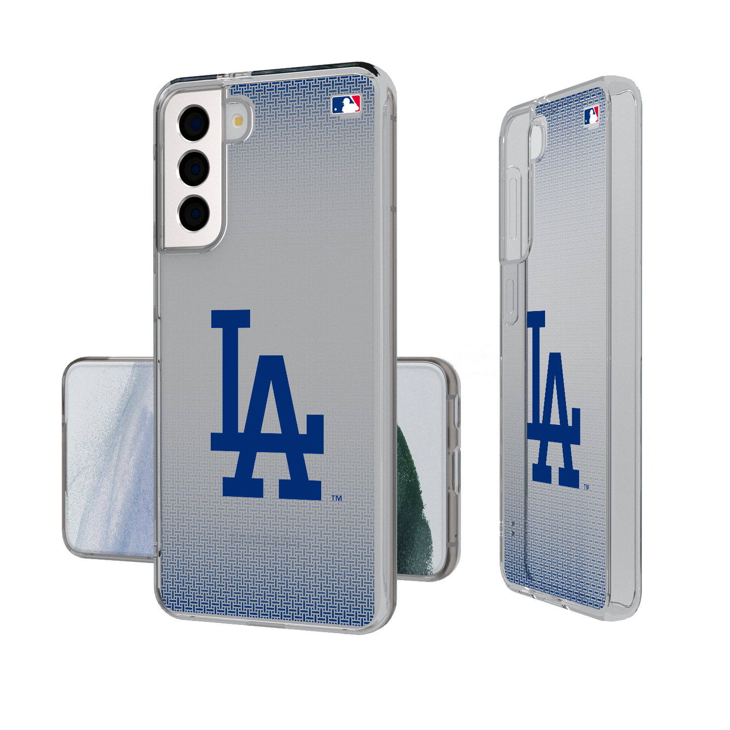 LA Dodgers Linen Clear Phone Case-1